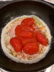 バターチキンカレー ホールトマト