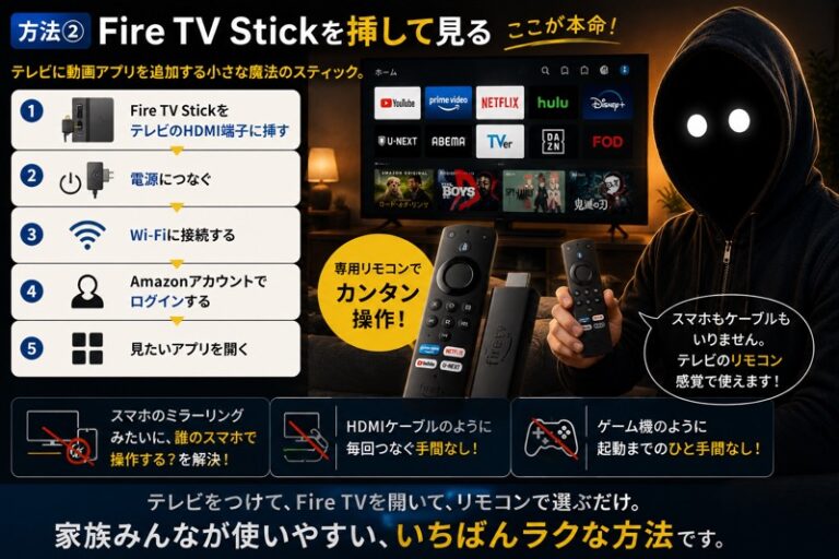 今年の帰省土産でお菓子やめよう｜実家土産の新常識はFire TV Stickだ