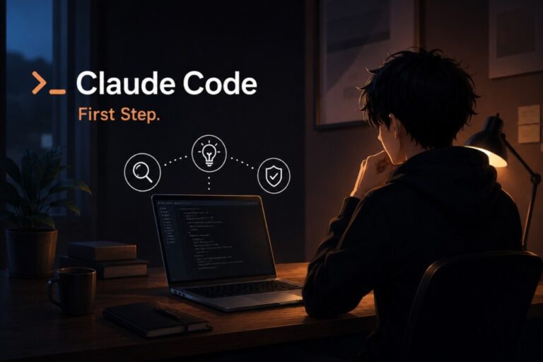 Claude Codeを始める前に知っておくこと｜黒い画面が怖い人の準備ガイド