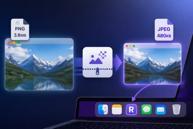 Macでコピーした画像を圧縮してすぐ貼る方法