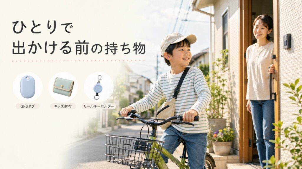 子どもを一人で友達の家に行かせる前に。持たせるべき道具、正直リスト